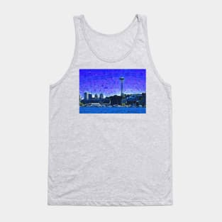 The Space Needle From Lake Union Tank Top